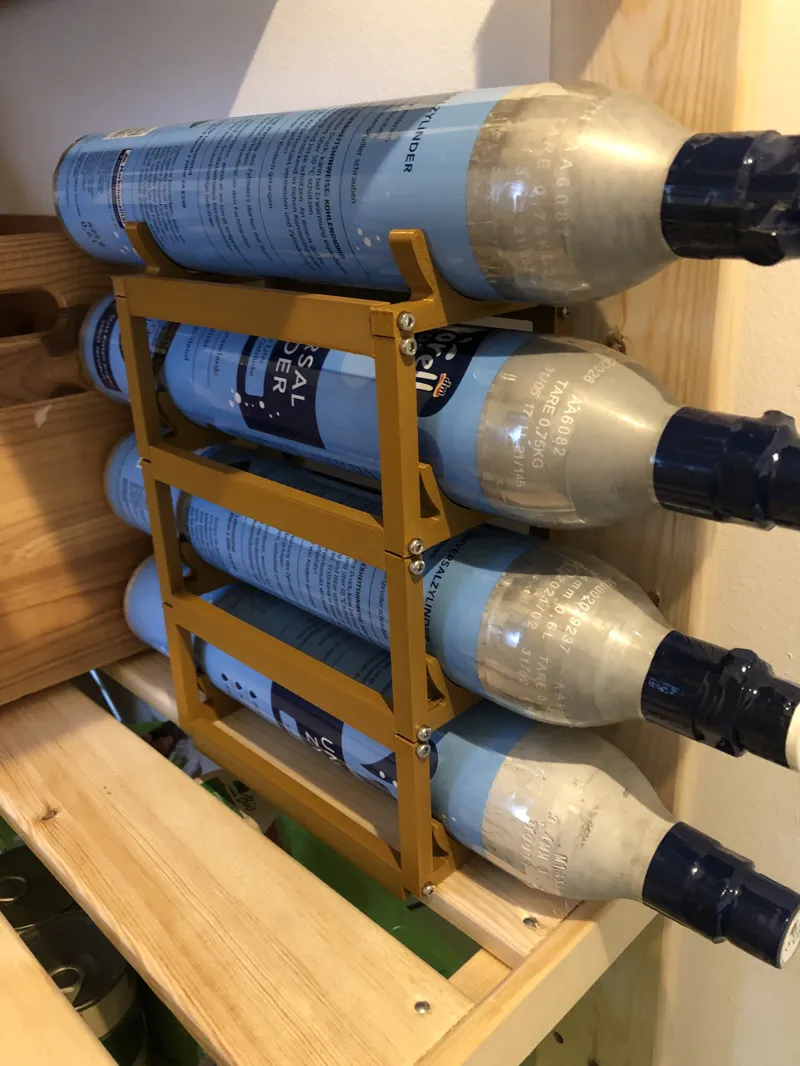 CO2 Bottel Rack (SodaStream)
