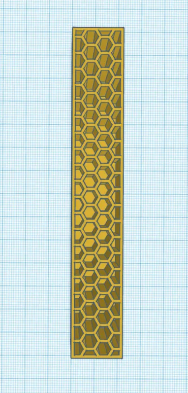 Pen Blank Honeycomb V2