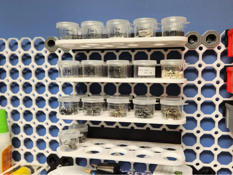 Dollar Tree Small Vial Multiboard Snap Shelf