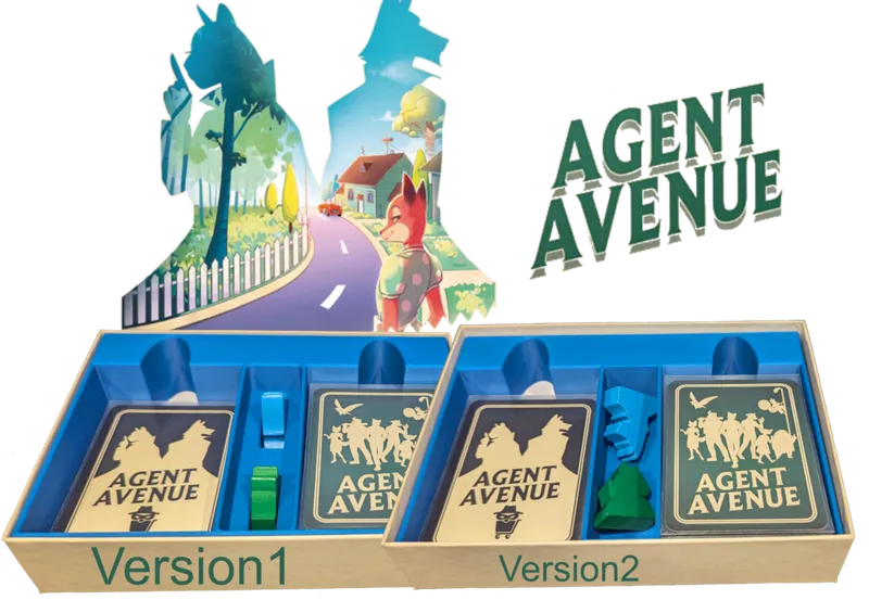Agent Avenue Inlay for Sleeved Cards(Kartenhüllen)