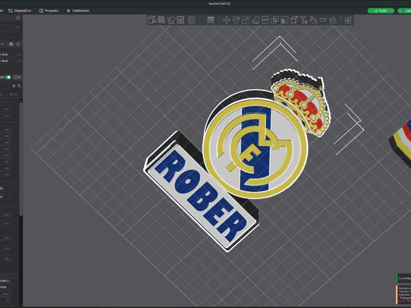 Escudo Real MAdrid Rober