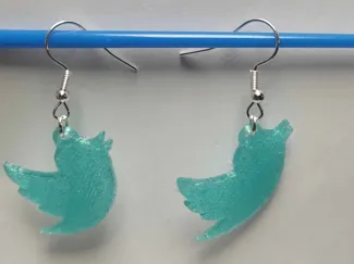 boucle oreille twitter