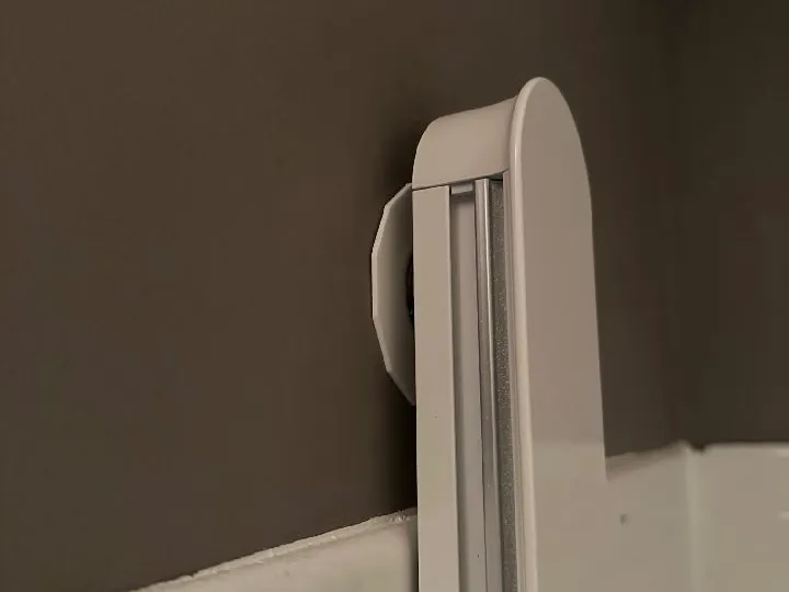 Backer for shower