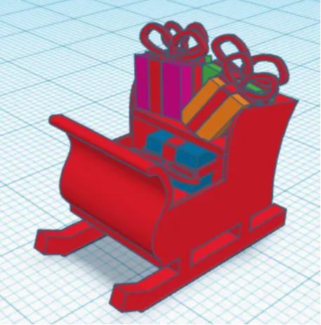 Santa's sleigh- Slitta di Babbo Natale