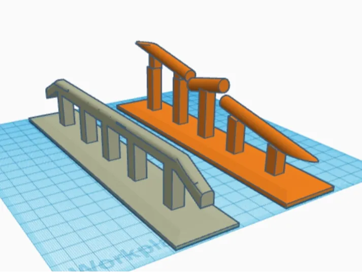 Finger board rail set v1!