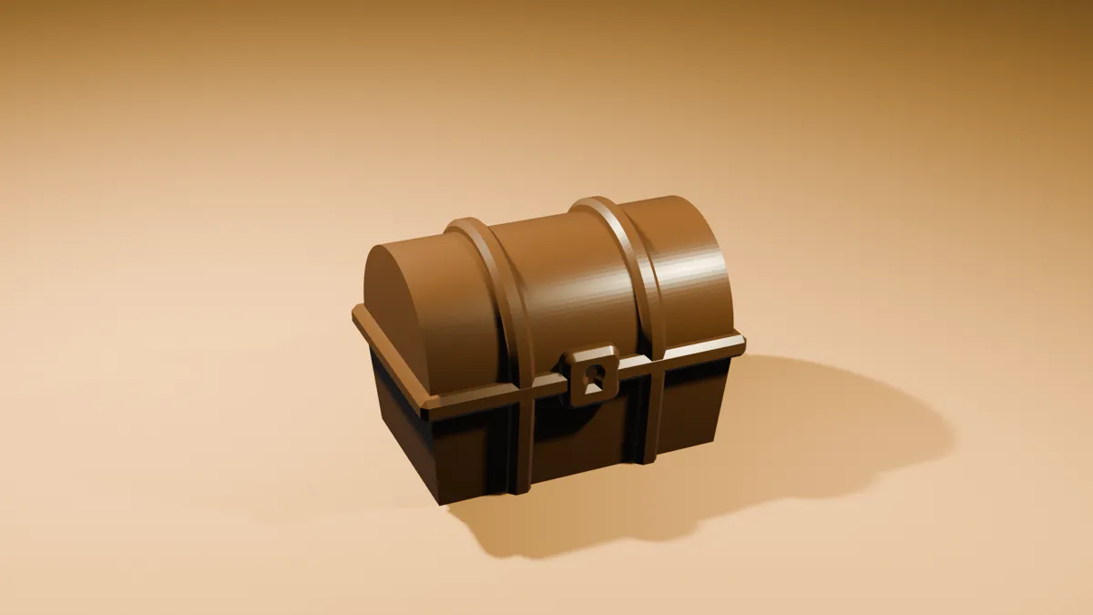 Mini coffre pour jeu de rôle