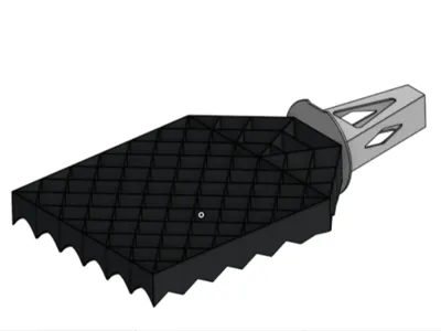 Super Heavy Grid Fin, 1:20 scale