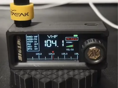 ESP32S3 SI4732 Receiver收音机外壳