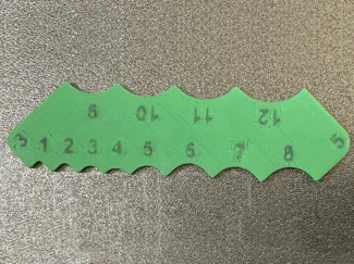 Flat Fillet Gauge