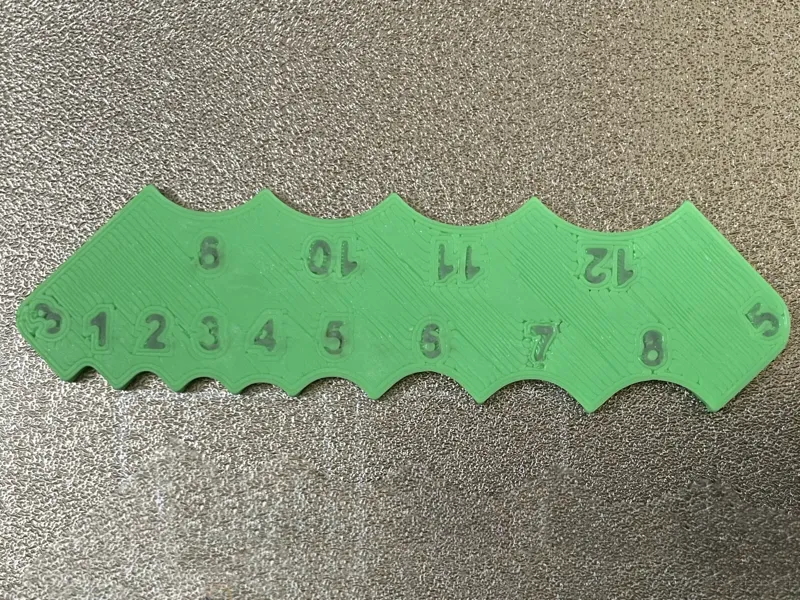 Flat Fillet Gauge