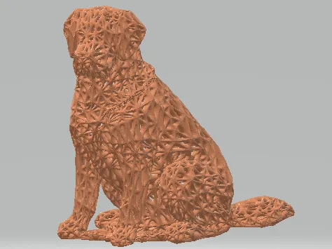 Sitting dog