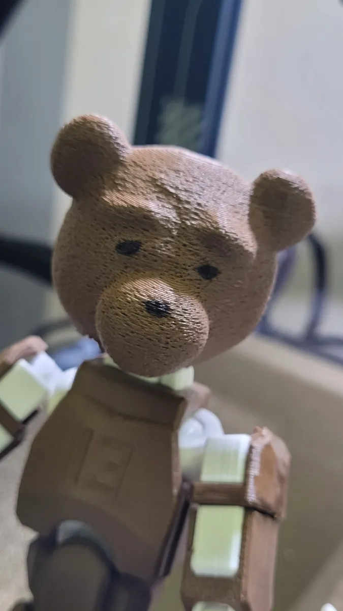 Tête ourson pour figurine Dummy 13