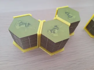 Plate Holder for Boardgame "Dorf Romantik"
