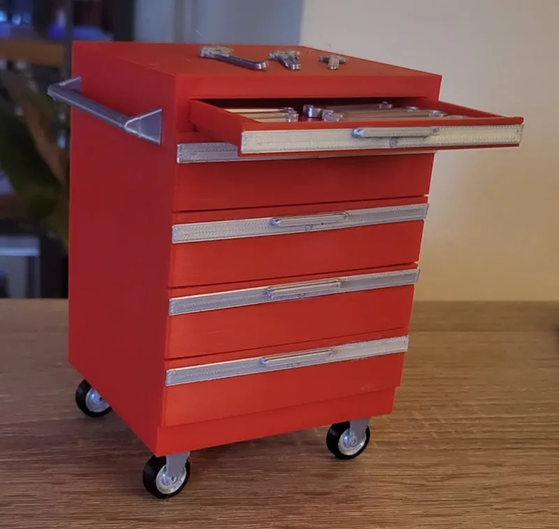 Workshop-Trolley / Werzeugwagen,  M 1 : 8