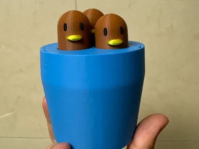 Articulated Dugtrio Planter