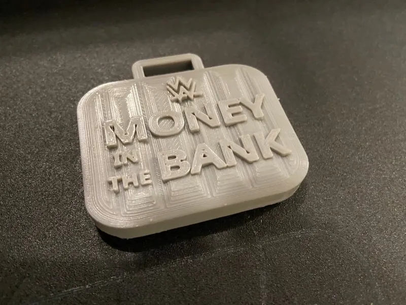 Money in the Bank Briefcase for Action Figures