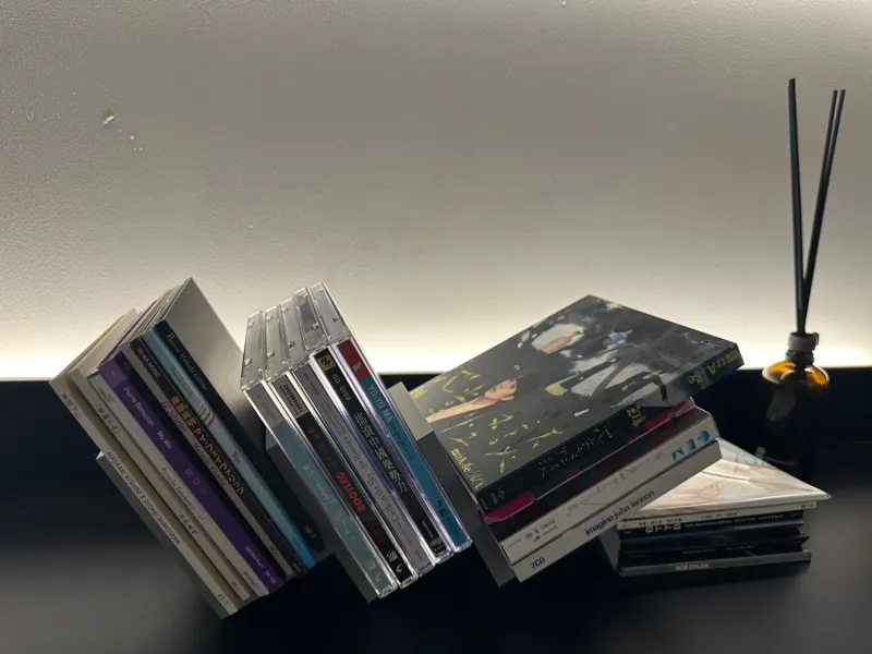 一个兼容非标盒的CD架 CD reck