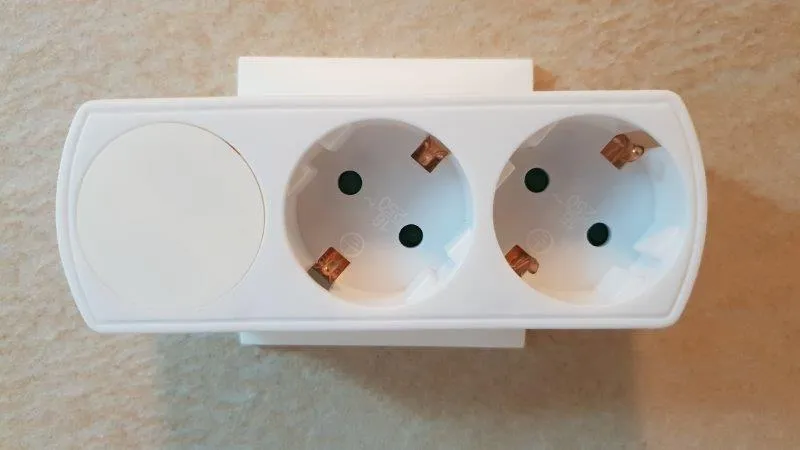 Schuko Socket Cover Round