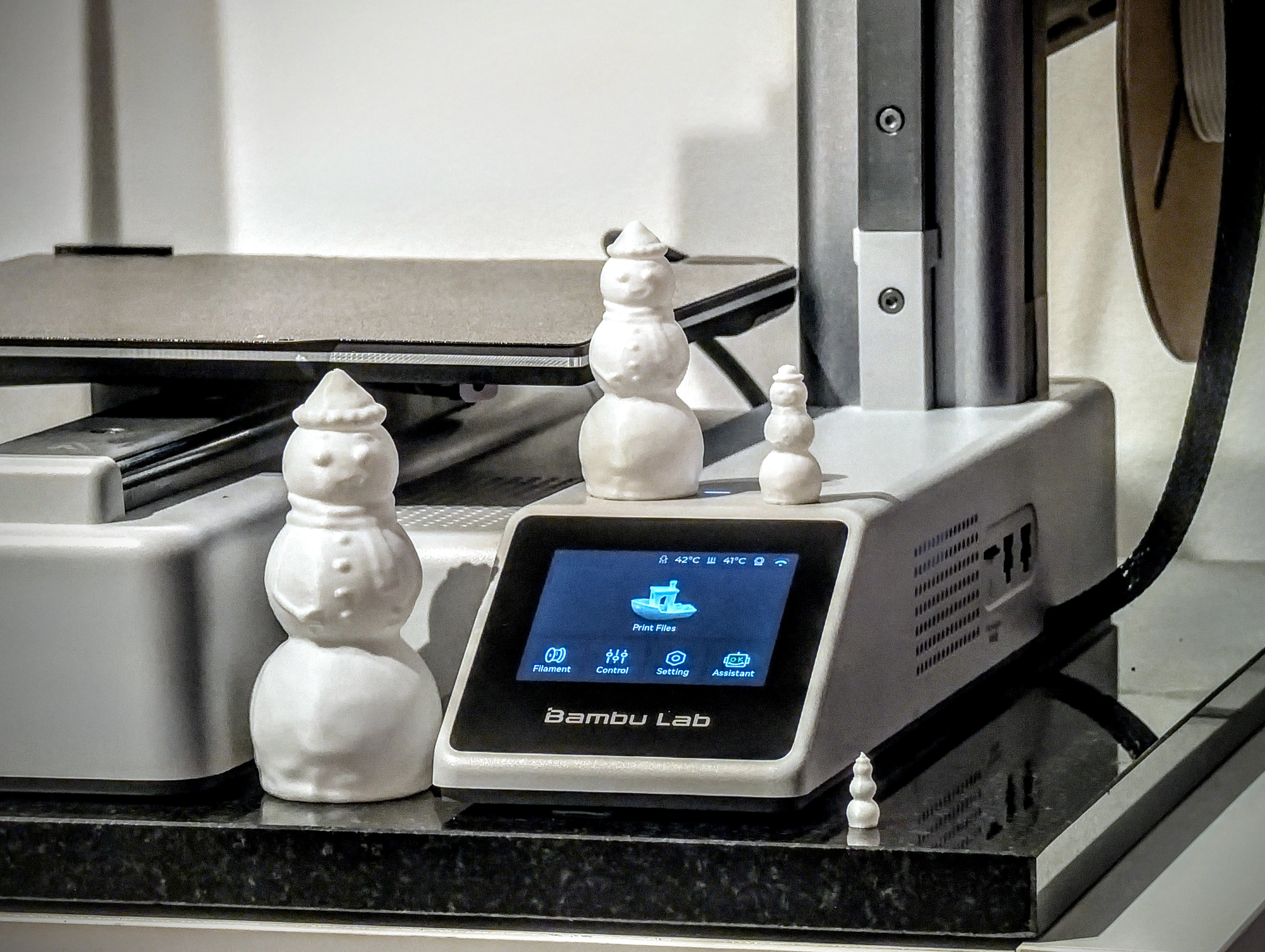 Vase Mode Snowman
