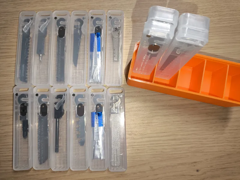 Gridfinity box to store ROXON FLEX accessories