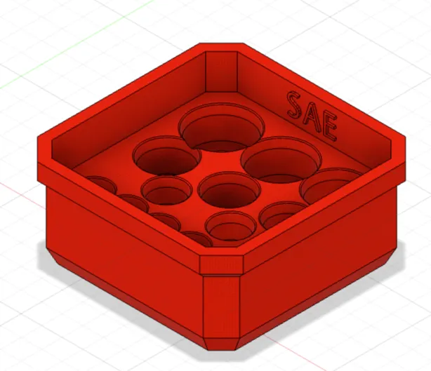 Packout SAE bin for sockets