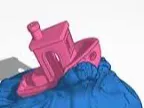 Benchy Holding Rock/Stand 