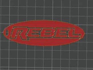 Ram Rebel Keychain