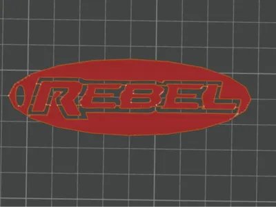 Ram Rebel Keychain