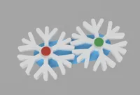 Fidget spinner engrenages flocon de neige — photo 1