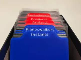 Collectible Card Game (CCG) Dividers