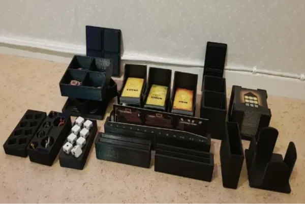 Rangement pour jeu de plateau maison hantée