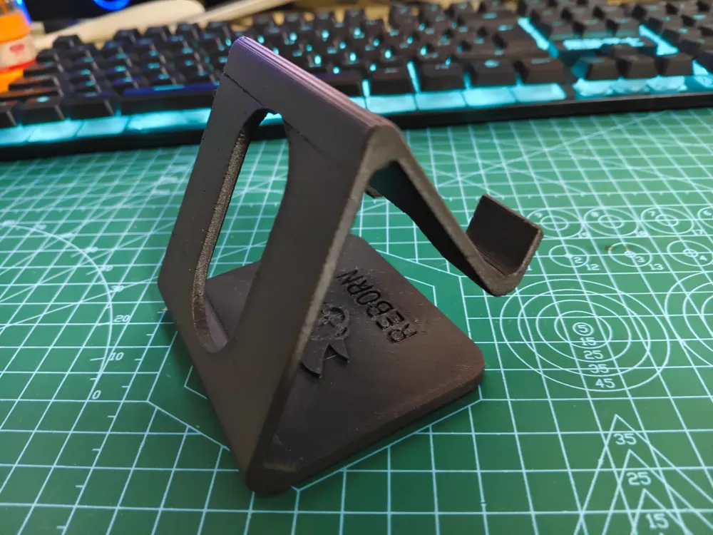 Phone/tablet stand (Dragon Ball Goku hand-drawn logo) - Free 3D Print ...