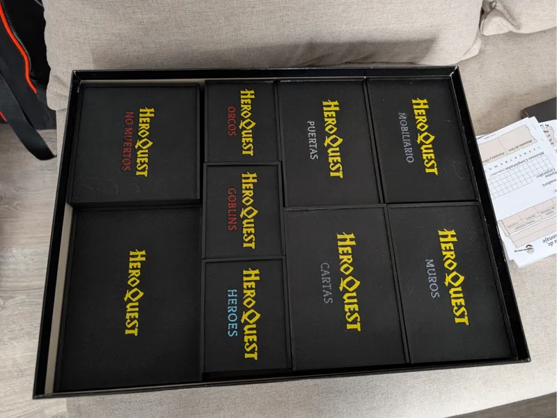 Heroquest 2021 Storage Box Solution