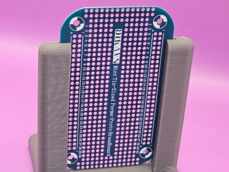 Stand for cookie board PCB