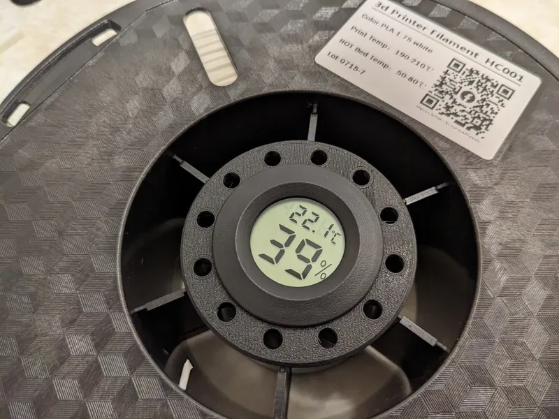 Hygrometer Spool Mount