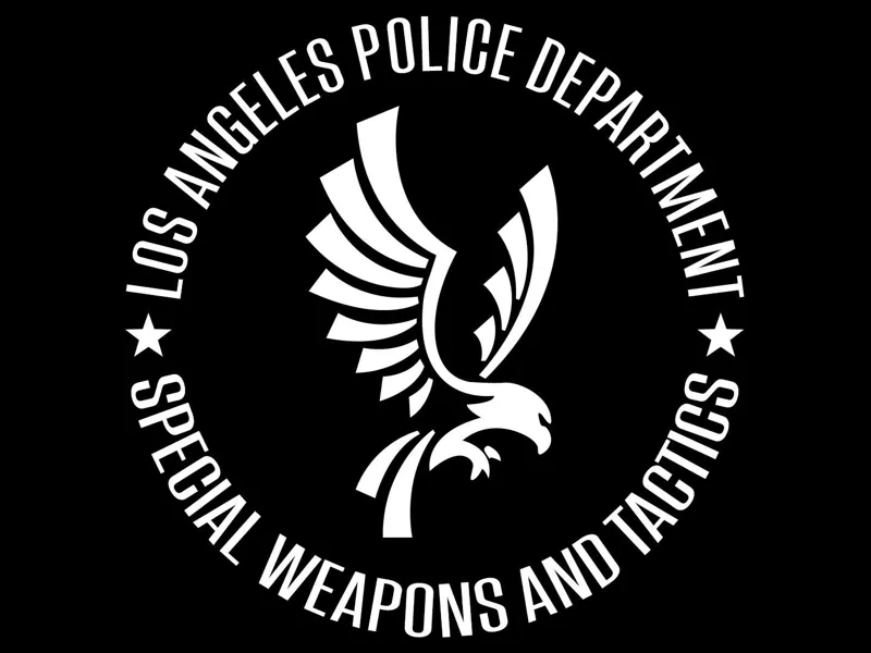 Diseño del logo de SWAT de Los Angeles