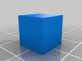 10mm Hollow Calibration Cube