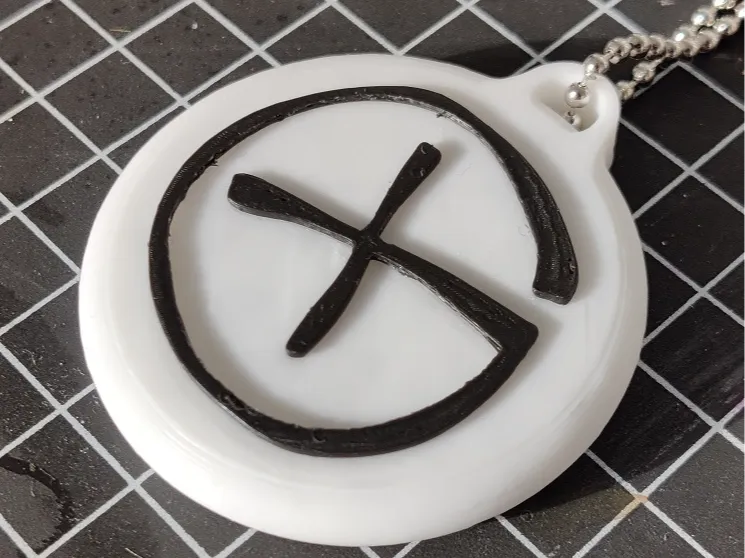 Geocaching Keychain