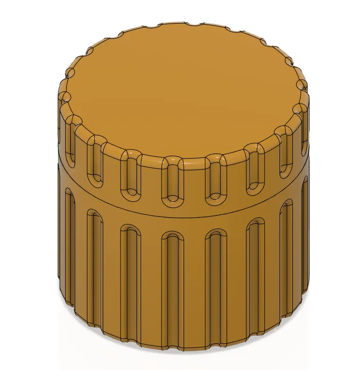 Jar with lid with triple start threads