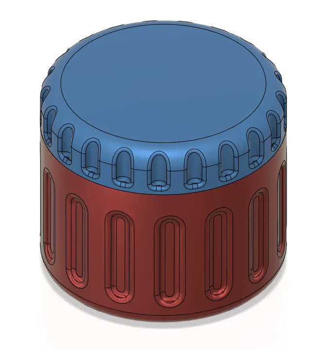 Jar with standard thread of Lid