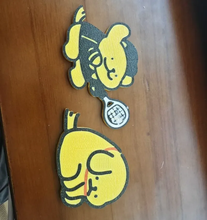 金毛小狗狗*2只冰箱贴
