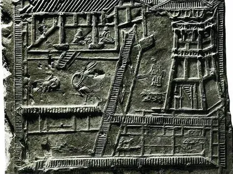 东汉宅院画像砖