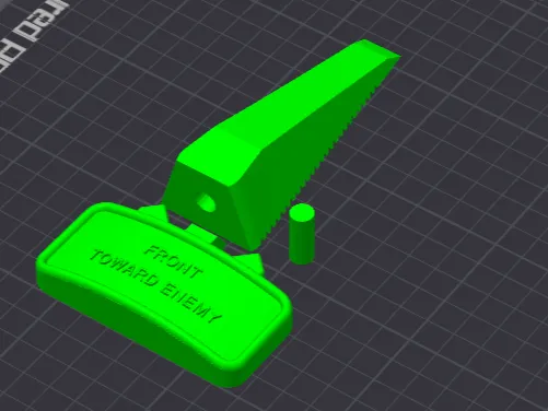 claymore door stop