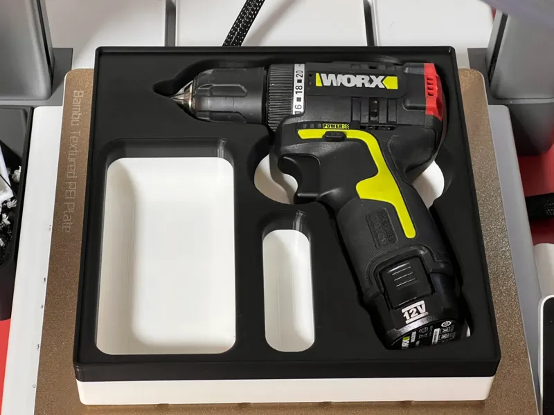 Worx wu130 用的 Gridfinity 5X5X6U模块