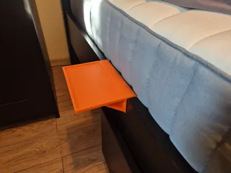 Bedside phone table