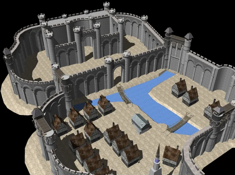 Castle Bravil Oblivion the elder scrolls