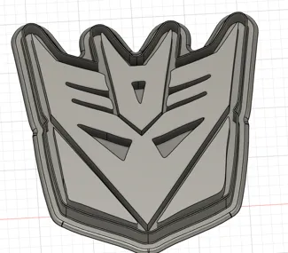 Transformers Cookie Cutters 4 Inchs