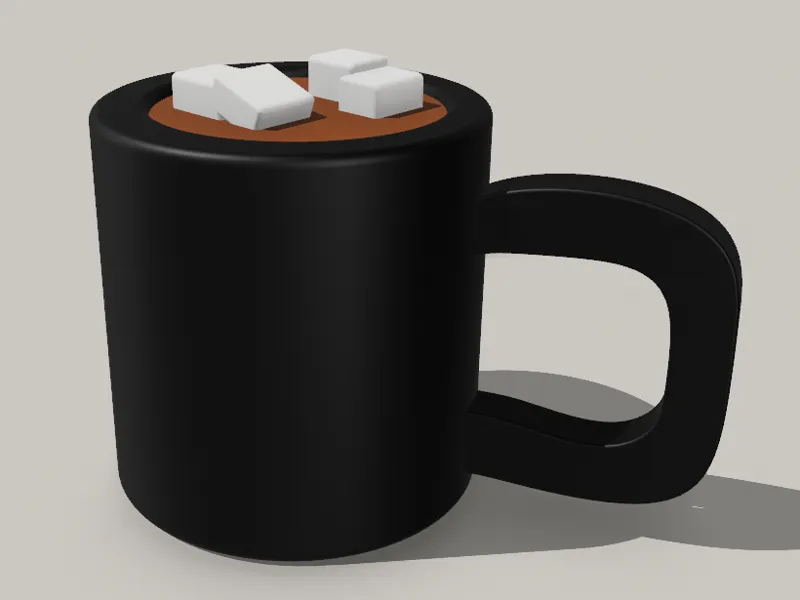 Hot Chocolate with marshmallows inside
