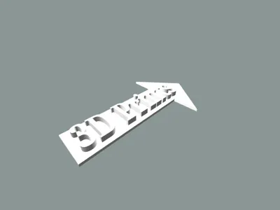 Arrow sign