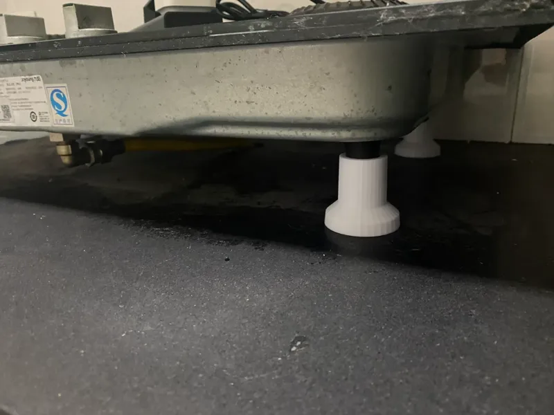 煤气灶 脚垫 脚直径凹槽 约2cm